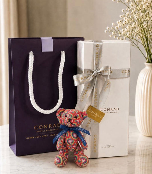 コンラッド東京 リードディフューザー＆ベア ギフトセット | Conrad Tokyo Reed Diffuser & Bear Gift Set